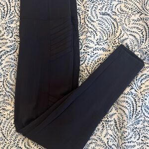 Athleta Delaney Moto Leggings, size M